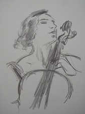 Pencil drawing after Augustus