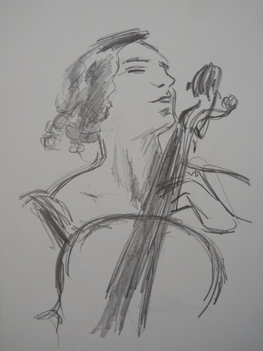Pencil drawing after - , augustus