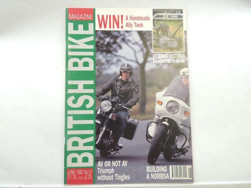 Vintage june 1992 british bike - 1992,