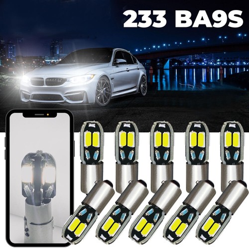 10x ba9s t4w 233 led - t4w, interior