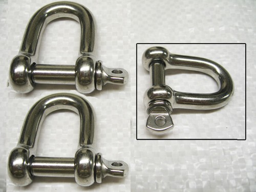 Stainless steel shackles - stainless,