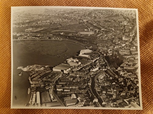 Vintage aerial photograph - photograph, of