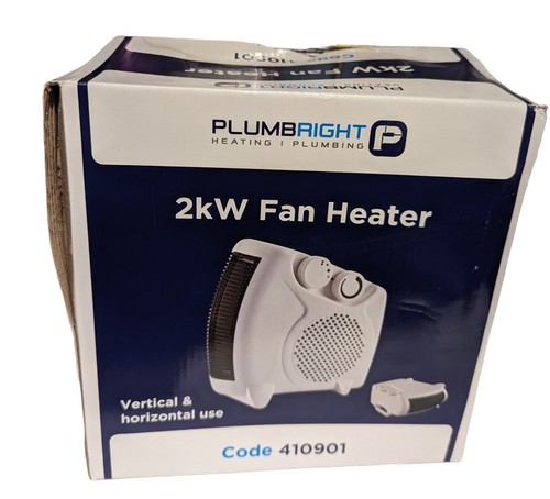 Plumbright 2kw portable - 2kw, fan