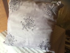 2 NEXT LILAC CUSHIONS BNWT