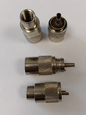 4x PL259 Male - RG213 Plug