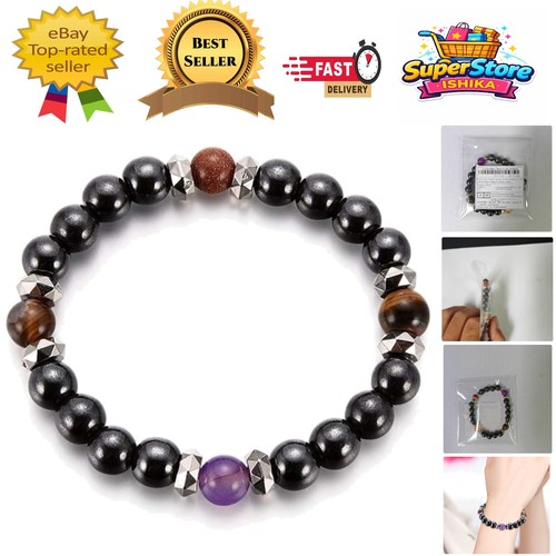 Hematite magnetic bracelet - hematite,