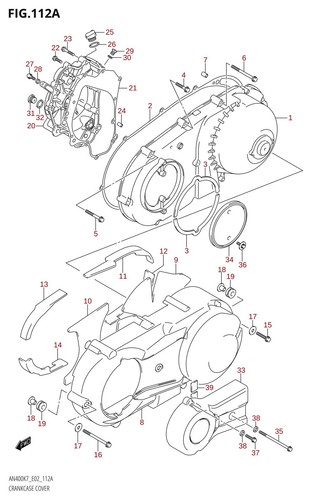 Suzuki genuine bolt - genuine, x