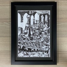 ORK SHOKK ATTACK GUN FRAMED ART. PAUL BONNER, WARHAMMER 40,000, 40K