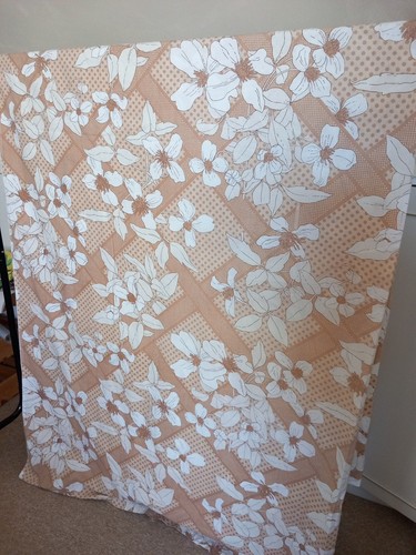 Vintage 70s floral - vintage, flatsheet