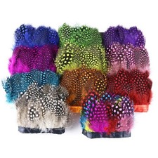 Guinea Fowl Feather Lace Trim