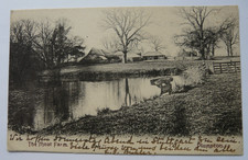 Plumpton Sussex. The Moat Farm posted 1905  (w)