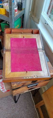 Antique ladies writing slope - ladies,