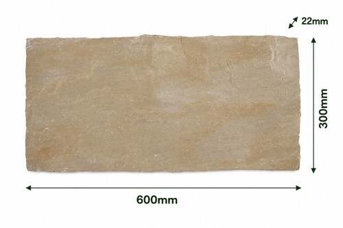 Indian sandstone paving slab - paving,
