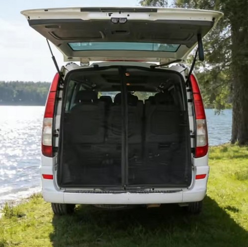Car camper van rear - car, door