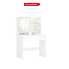 Sturdy White Dressing Table