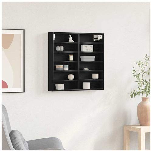 Display cabinet black oak - 60, x