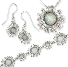 Solid Sterling Silver OPAL