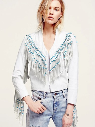 White women hendrix fringe - women's,