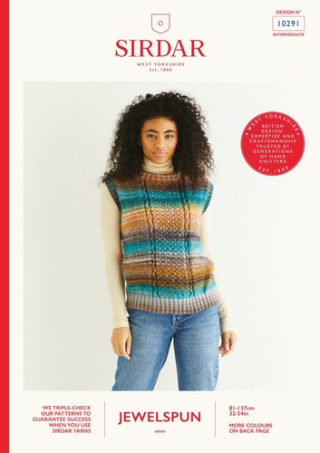 Sirdar womens jewelspun aran - sirdar,