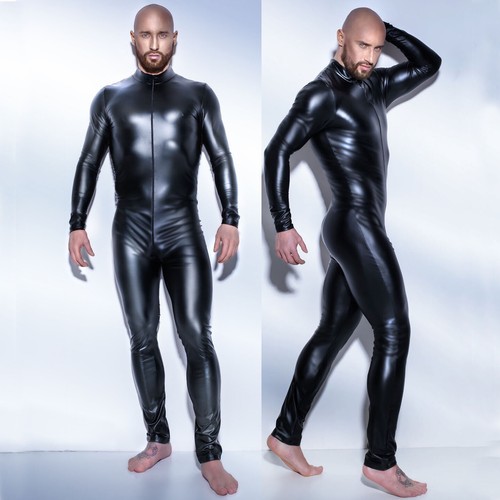 Men pvc leather - pvc,
