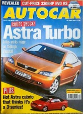 AUTOCAR MAGAZINE 16-JUN-99 - Lotus Elise 111S, Alfa GTV V6, Peugeot 406 Coupe V6