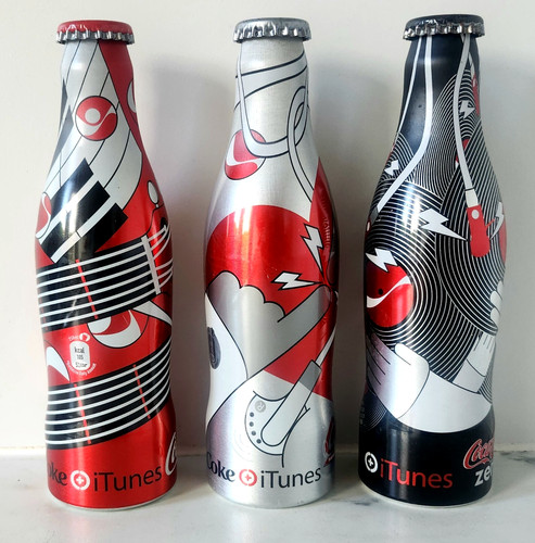 Coca cola aluminium bottles - coca,