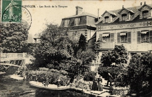 Postcard pont évêque - pont, l'Évêque