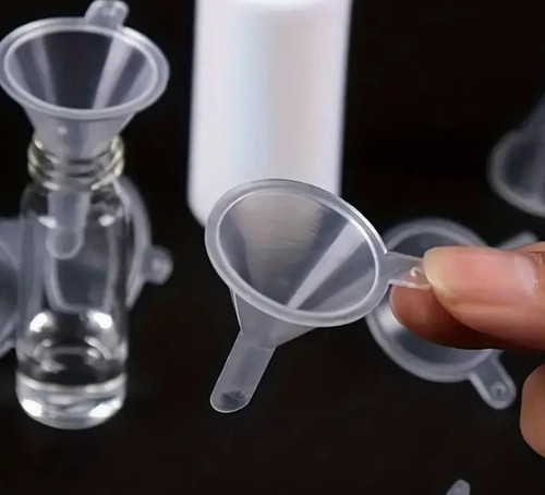 10pic mini plastic funnels - 10pic,