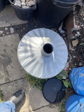 Burning Dustbin Chimney/Lid