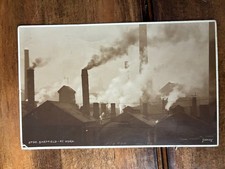 Postcard Sheffield at work