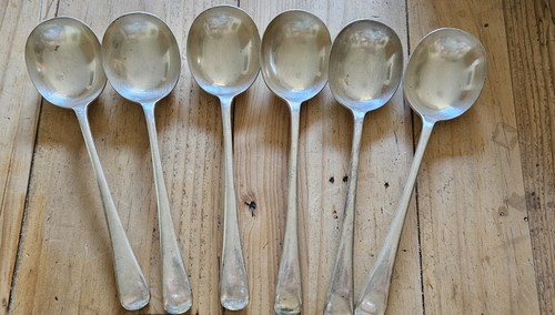 Epns soup spoons - b&g,