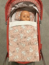 First Size Dolls Pram Quilt &