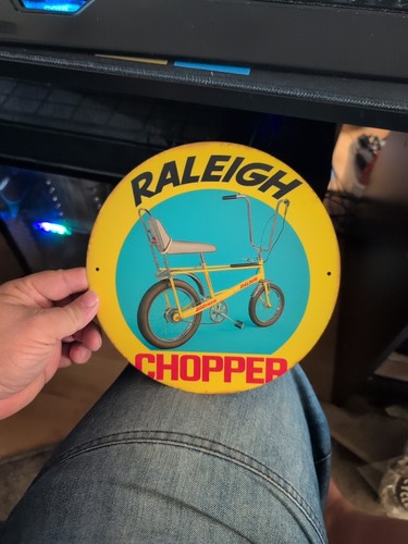 Raleigh chopper repro tin sign - chopper,