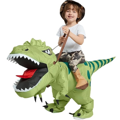 Inflatable dinosaur costume - inflatable,