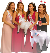 21” Big Inflatable Blow Up Sheep Doll Stage Do Hen Night Toy Accessory