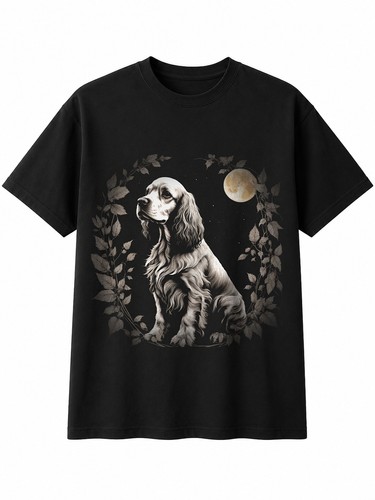 Cocker spaniel broken moon - broken,
