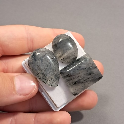 Natural moss agate clear - 3,