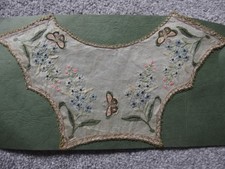 antique vintage 1920s/30s embroidered collar