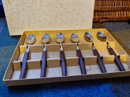 1950s teaspoons with - 1950s,