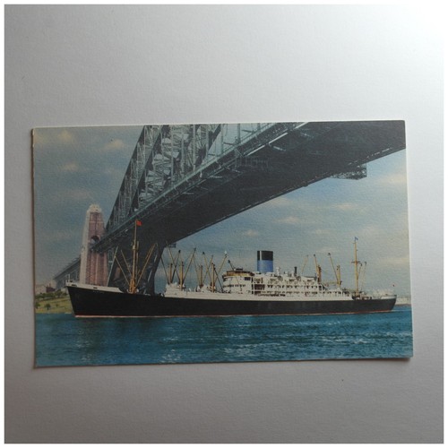 Blue funnel line passenger - blue,