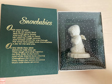 Snowbabies Dept 56 Now I Lay Me Down to Sleep Figurine 68390