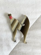 Lea Stein Paris Brooch Cat/dog
