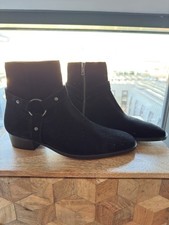 Club Cuban Suede Cowboy Boots Size 8