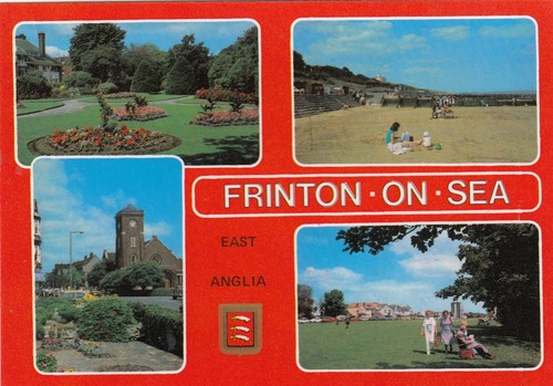 Postcard frinton sea essex - sea,