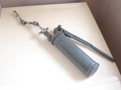 Vintage grease gun - vintage,