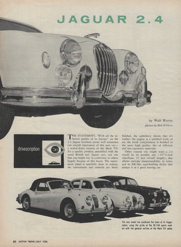 1956 jaguar mark 4 - 1, 2.4