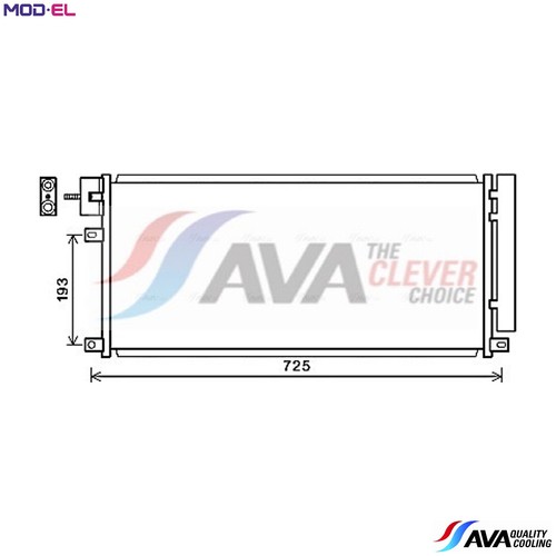 Condenser air conditioning - condenser,