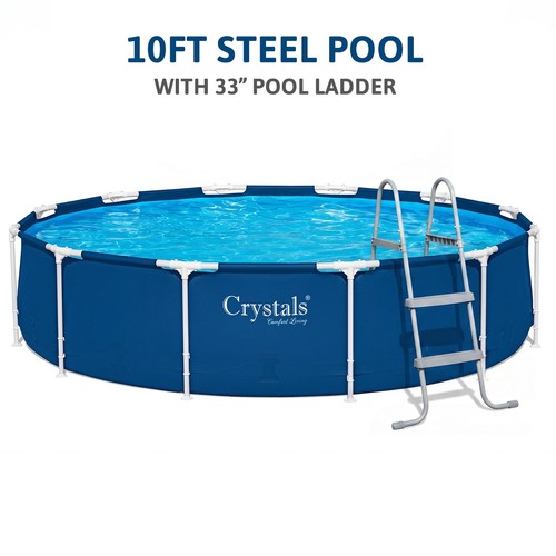10ft large swimming pool steel - 10ft,