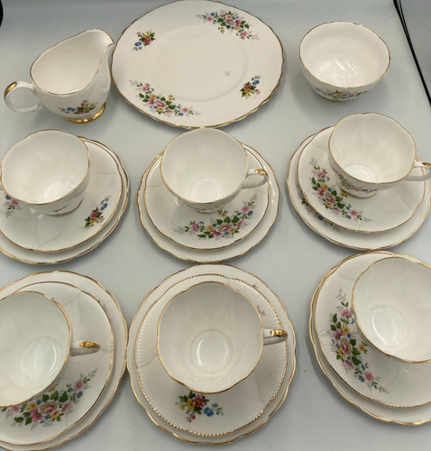 Dorchester china teaset - china,