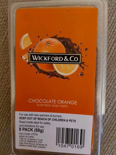 Chocolate orange scented - scented, wax